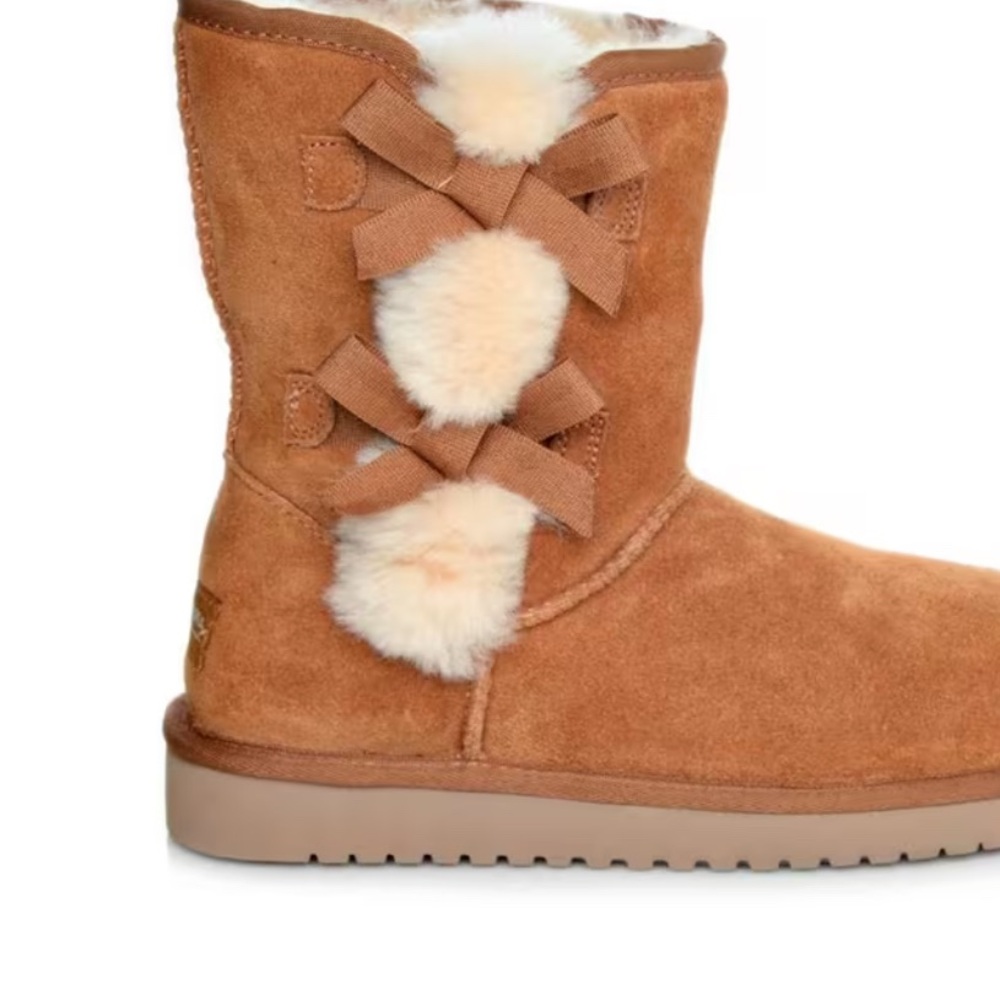 GIRLS KOOLABURRA BY UGG VICTORIA SHORT WINTER BOOTS